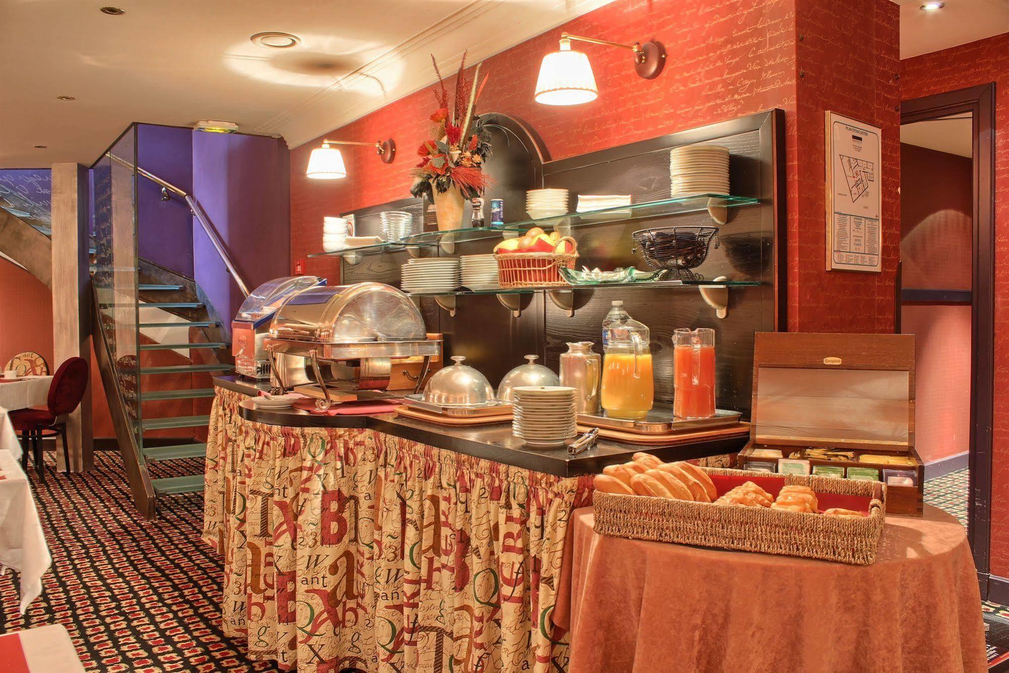 Villa Lutece Port Royal Paris Restoran fotoğraf